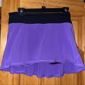 Purple lululemon skirt size 6